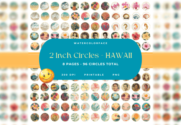 Download Hawaiian Ephemera Circles - Circles Collection