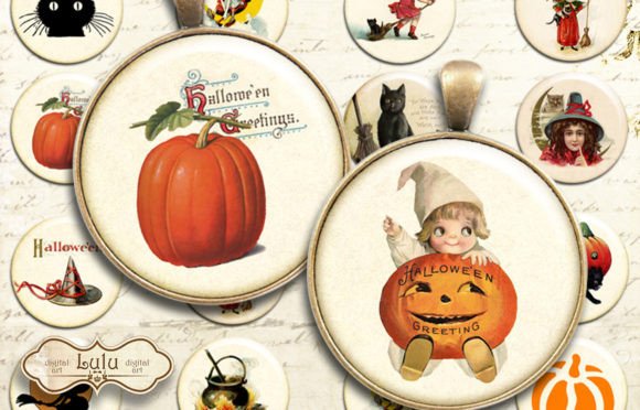 Download Halloween Circles 1 Inch - Circles Collection