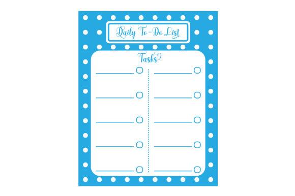 Download Daily to Do List Template - Premium Bundle