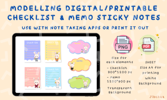 Download Digital Checklist &amp; Memo Sticky Notes - Checklist Collection