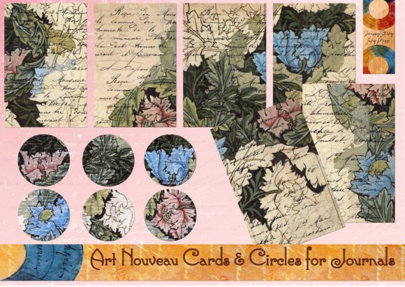 Download William Morris Cards,Tickets &amp; Circles+ - Circles Collection