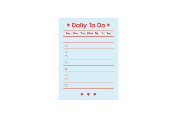 Download Daily to Do List Template - Premium Bundle