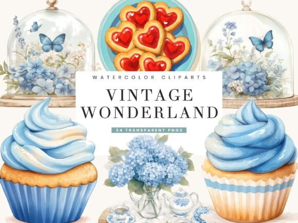 Download Vintage Alice in Wonderland Clipart - Premium Resources